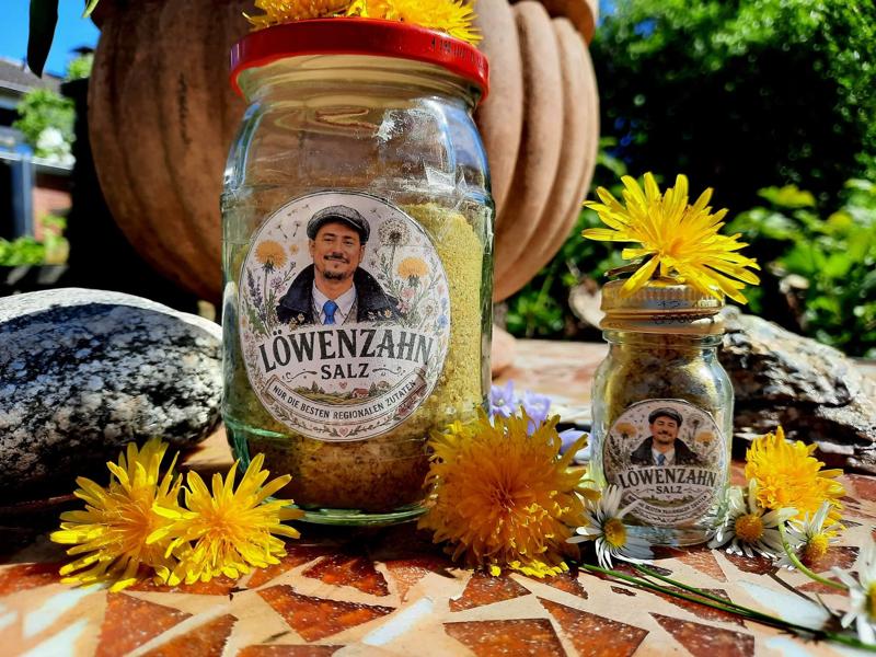 Löwenzahn Salz (Marmeladen-Häuschen) 